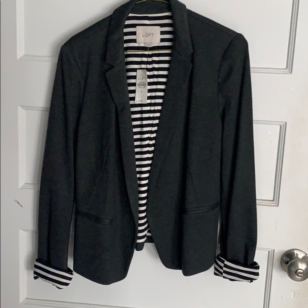 Ann Taylor Loft blazer. Can be casual or formal!